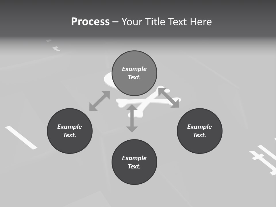 Crossbones Swashbuckler Outlaw PowerPoint Template