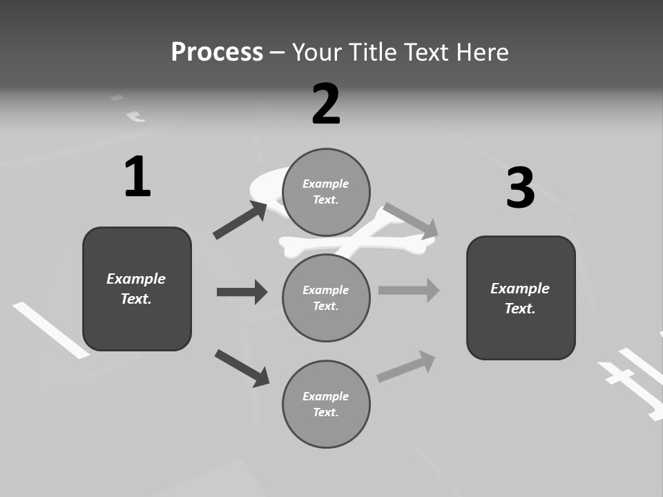 Crossbones Swashbuckler Outlaw PowerPoint Template