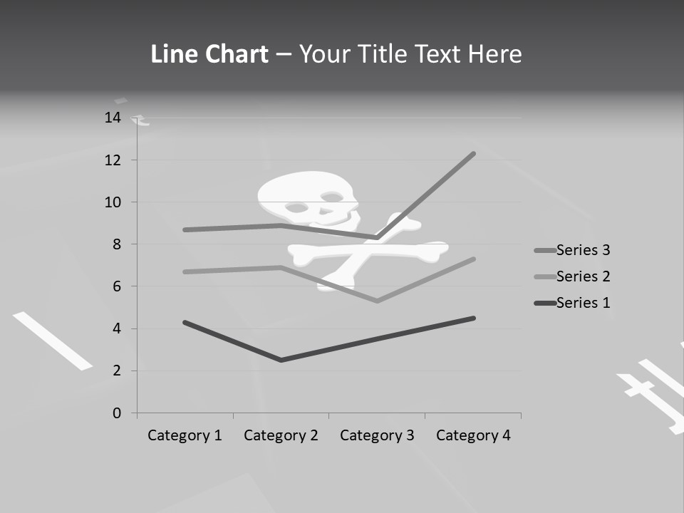 Crossbones Swashbuckler Outlaw PowerPoint Template