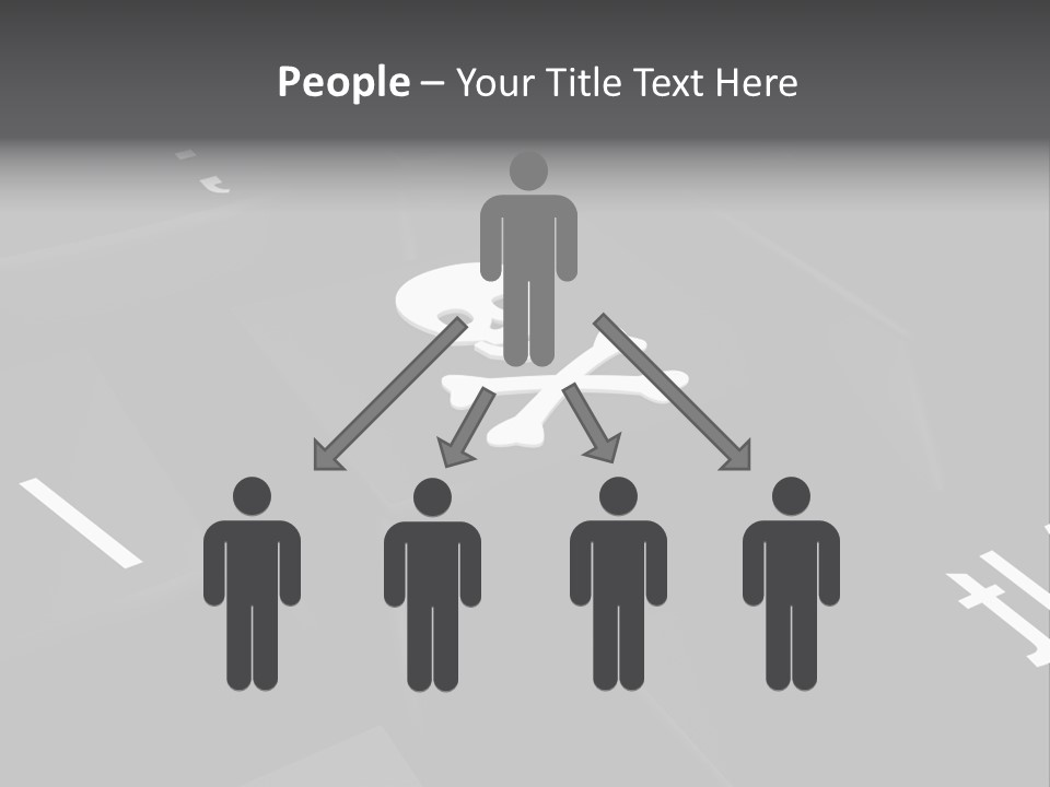 Crossbones Swashbuckler Outlaw PowerPoint Template