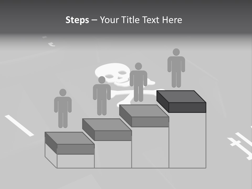 Crossbones Swashbuckler Outlaw PowerPoint Template