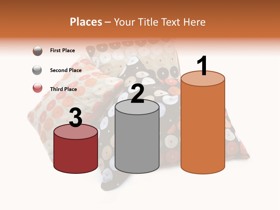 Textile Decorative Black PowerPoint Template