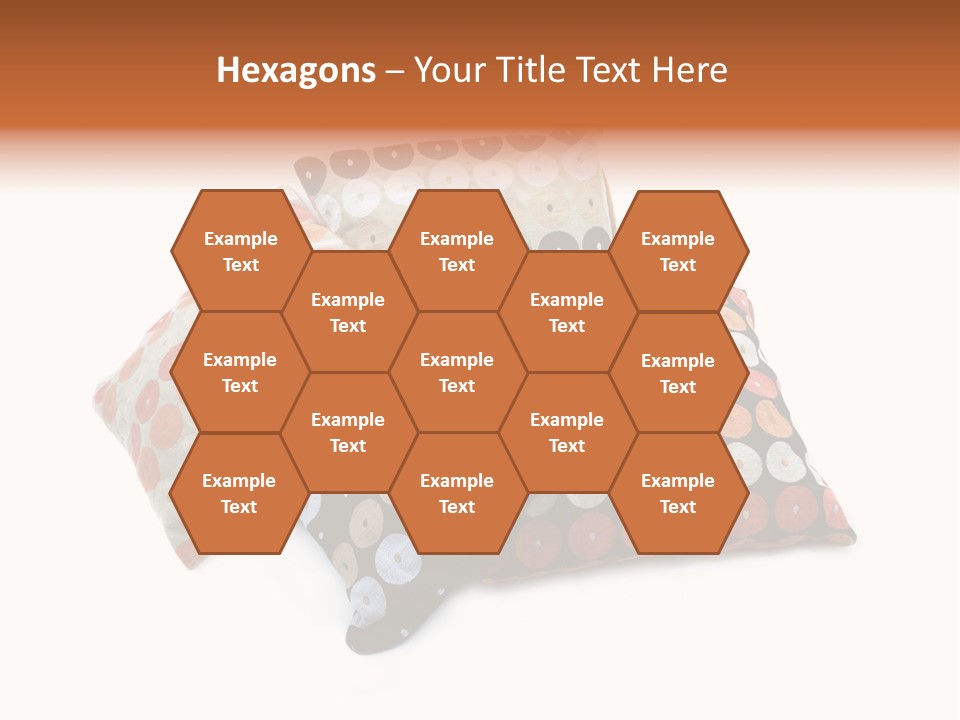 Textile Decorative Black PowerPoint Template