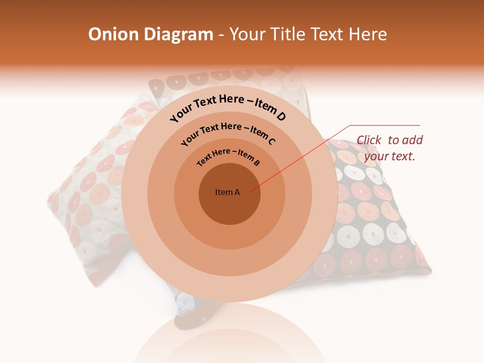 Textile Decorative Black PowerPoint Template