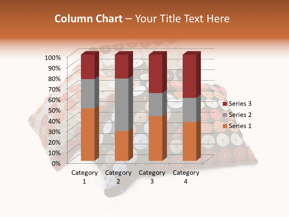 Textile Decorative Black PowerPoint Template