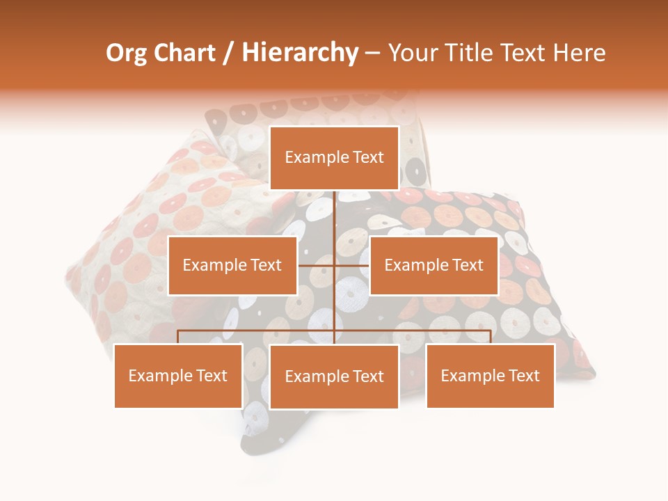 Textile Decorative Black PowerPoint Template