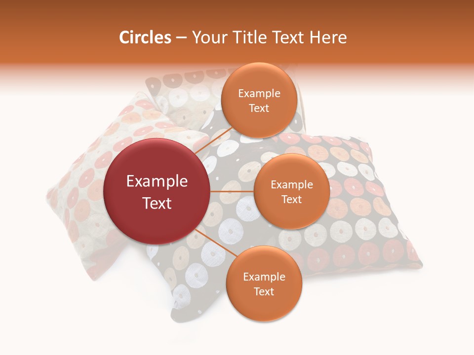 Textile Decorative Black PowerPoint Template