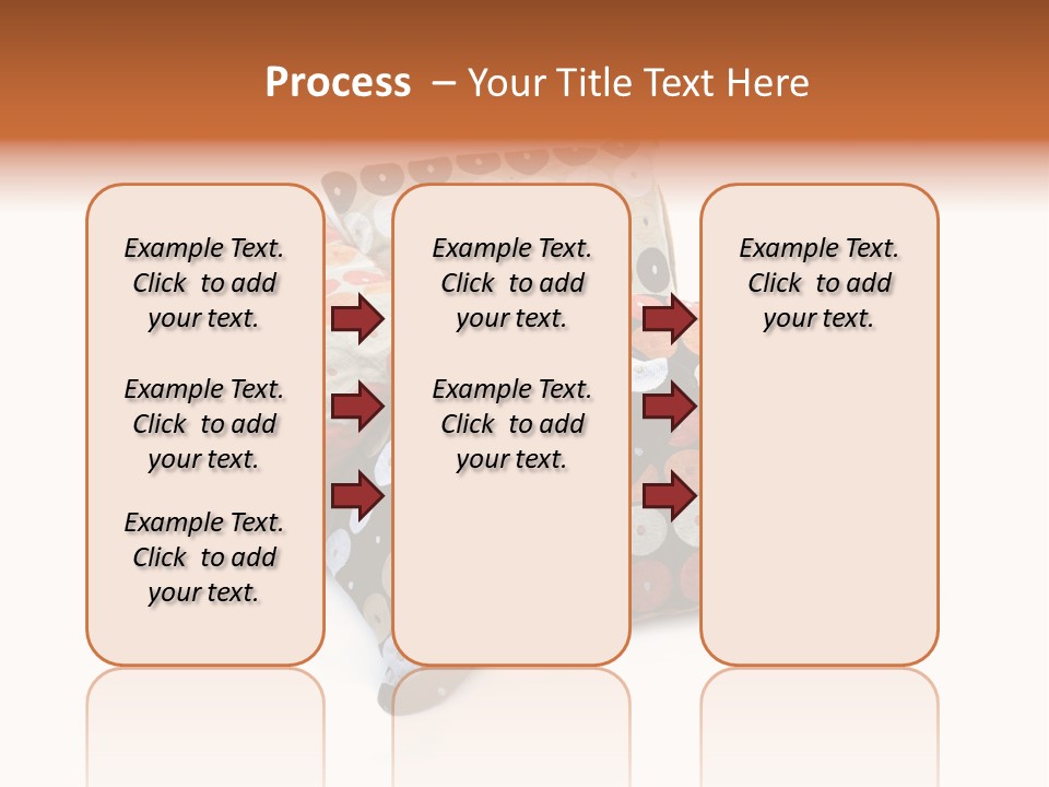 Textile Decorative Black PowerPoint Template