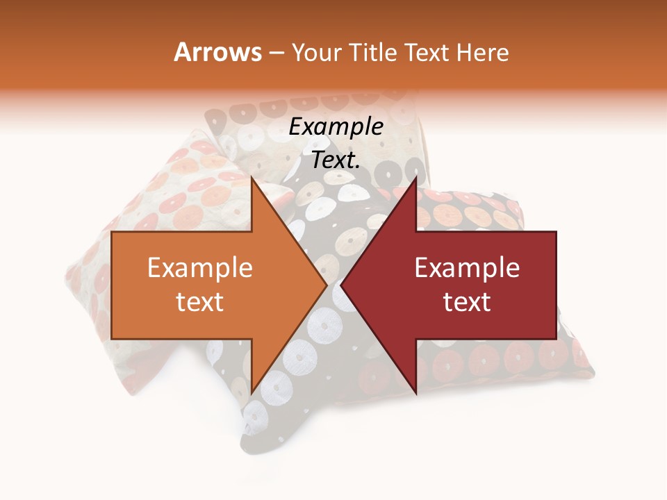 Textile Decorative Black PowerPoint Template