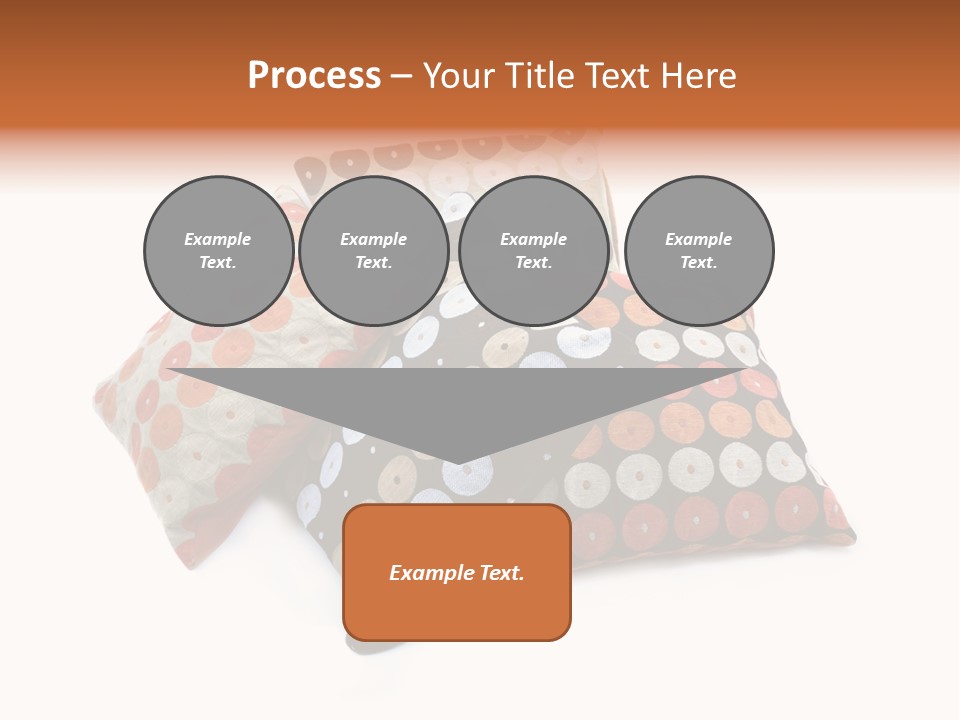 Textile Decorative Black PowerPoint Template