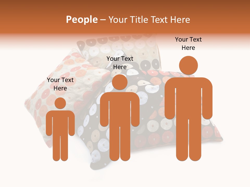 Textile Decorative Black PowerPoint Template