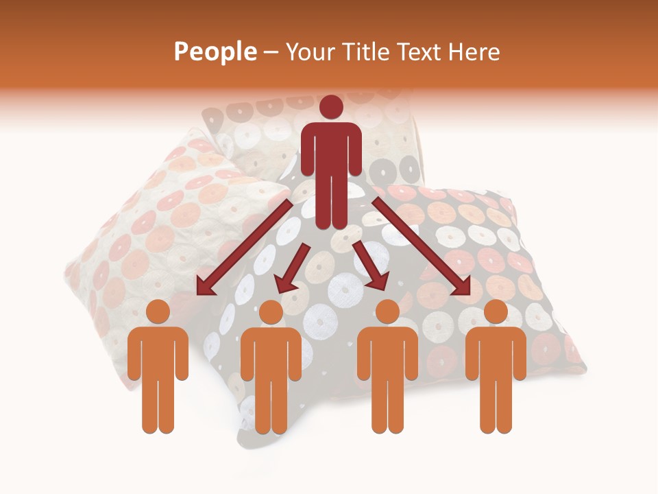 Textile Decorative Black PowerPoint Template