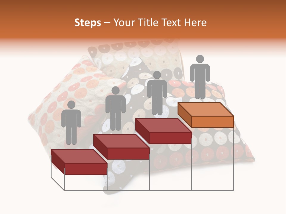 Textile Decorative Black PowerPoint Template