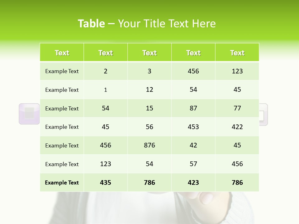 Effect Screen Simplicity PowerPoint Template