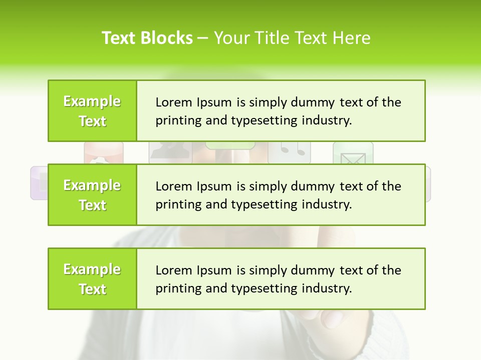Effect Screen Simplicity PowerPoint Template