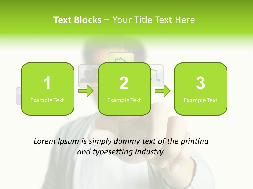 Effect Screen Simplicity PowerPoint Template