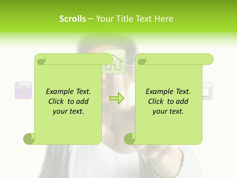 Effect Screen Simplicity PowerPoint Template