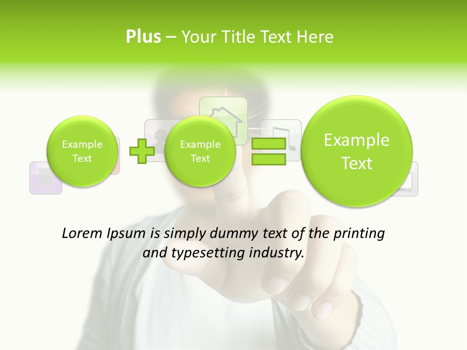 Effect Screen Simplicity PowerPoint Template
