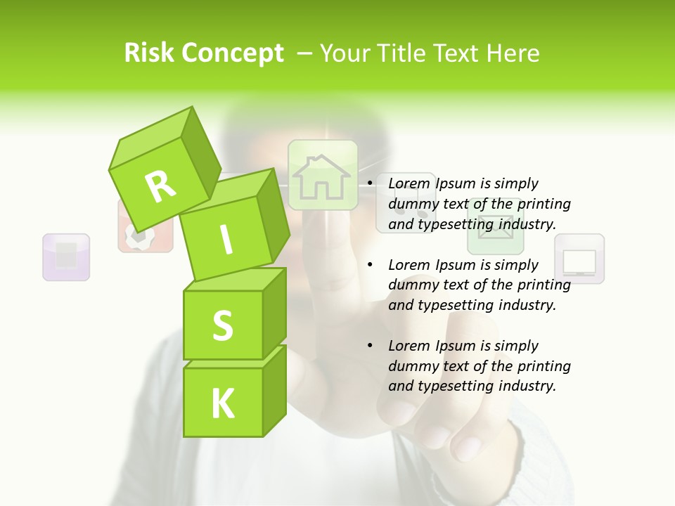 Effect Screen Simplicity PowerPoint Template