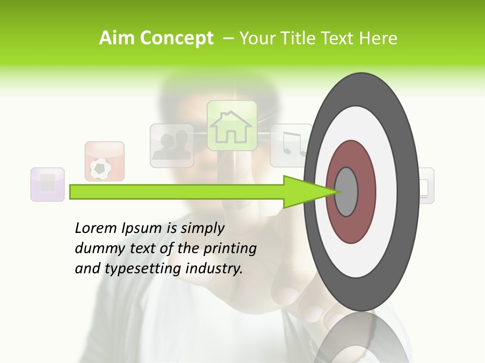 Effect Screen Simplicity PowerPoint Template