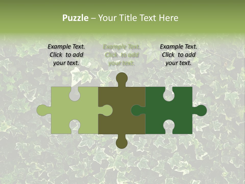 Unity Wall Atmosphere PowerPoint Template