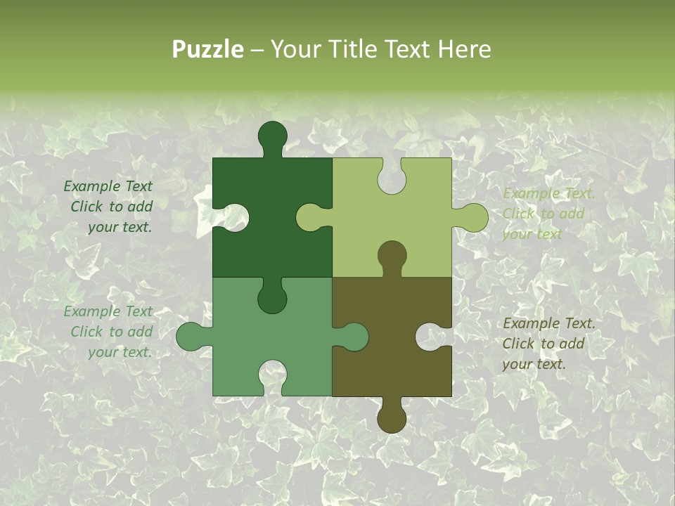 Unity Wall Atmosphere PowerPoint Template