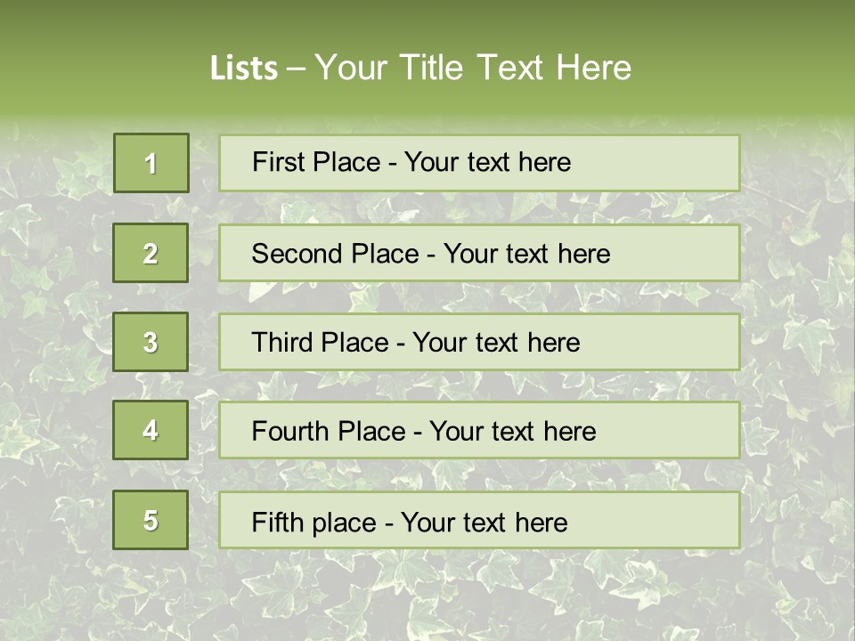Unity Wall Atmosphere PowerPoint Template