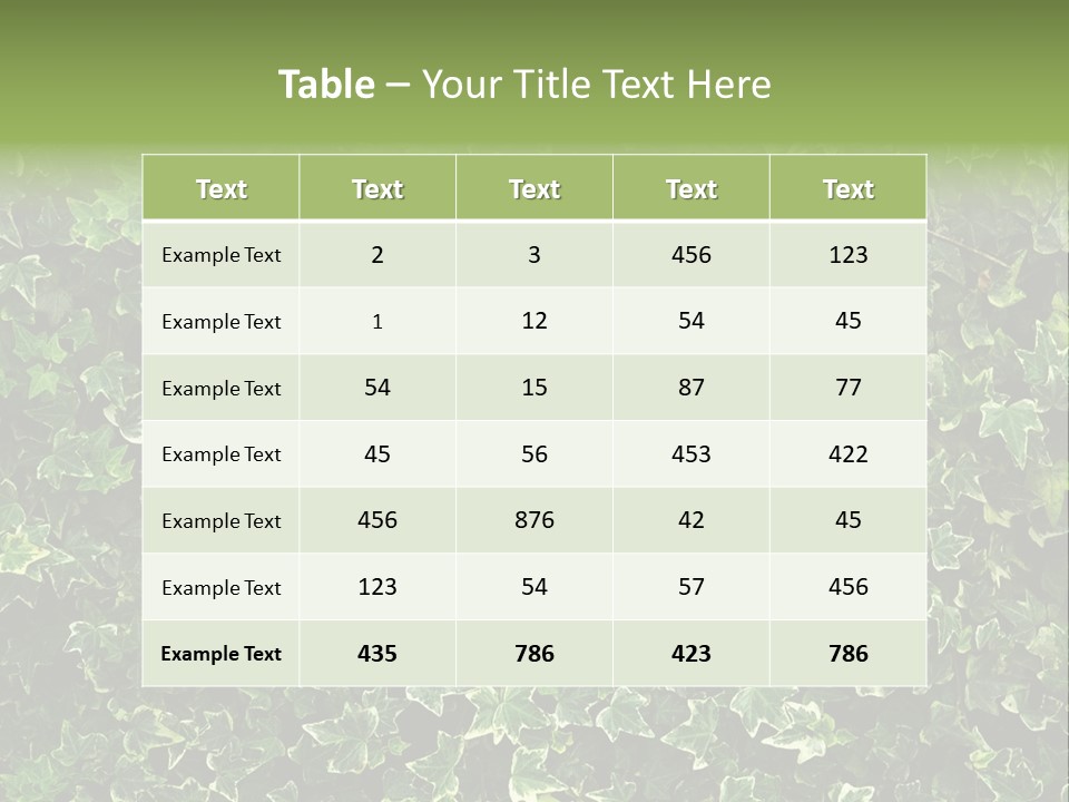 Unity Wall Atmosphere PowerPoint Template