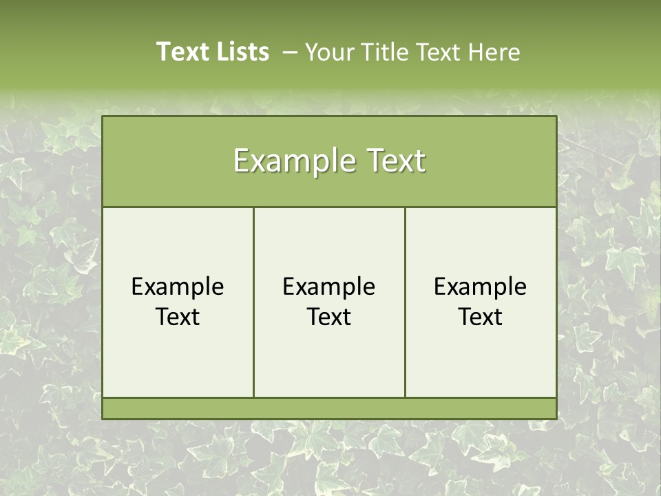 Unity Wall Atmosphere PowerPoint Template