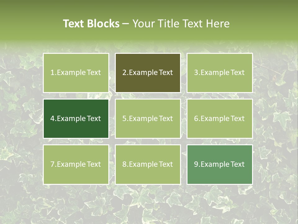 Unity Wall Atmosphere PowerPoint Template