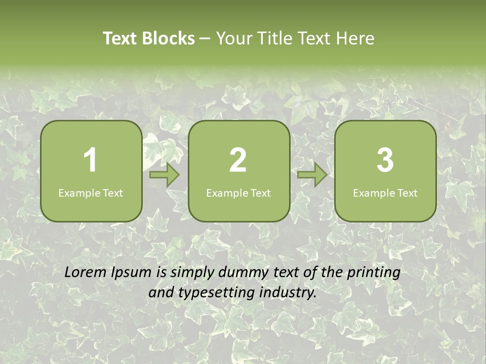 Unity Wall Atmosphere PowerPoint Template