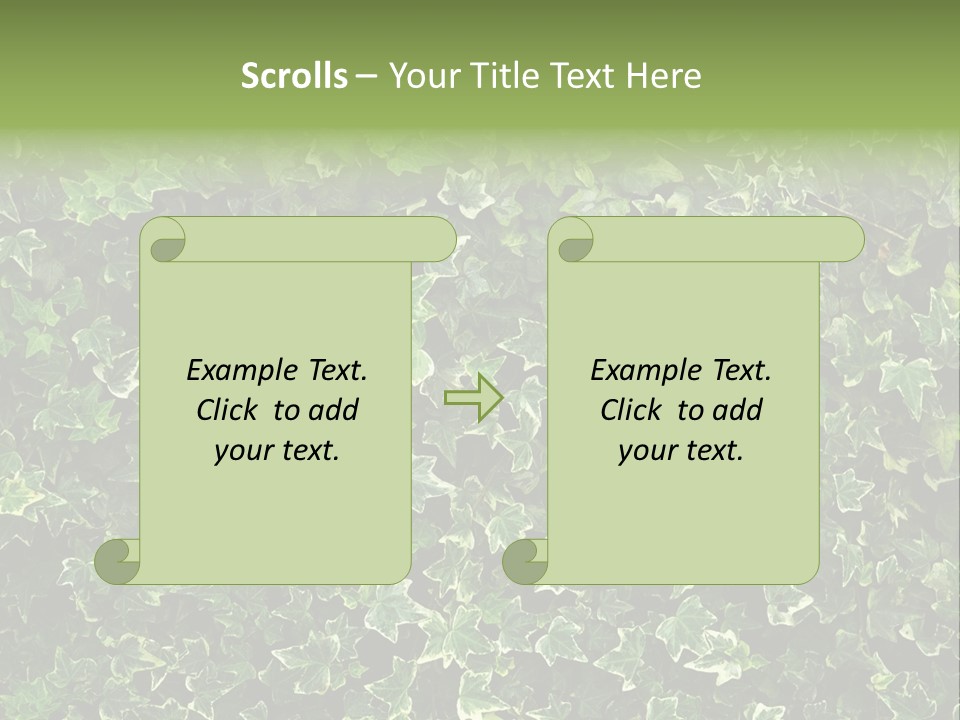 Unity Wall Atmosphere PowerPoint Template