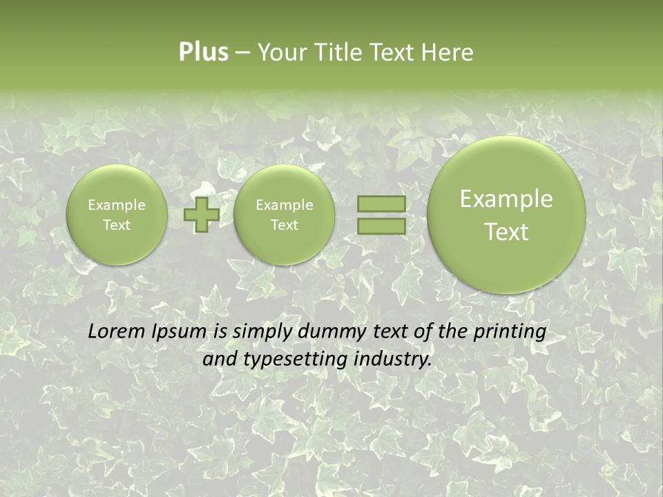 Unity Wall Atmosphere PowerPoint Template