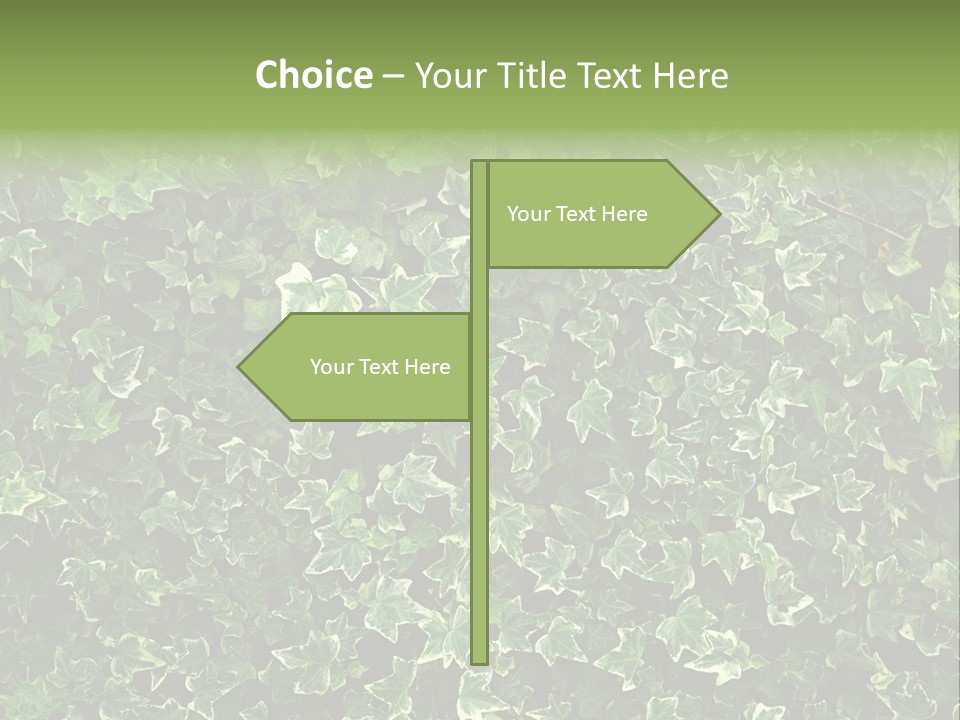 Unity Wall Atmosphere PowerPoint Template