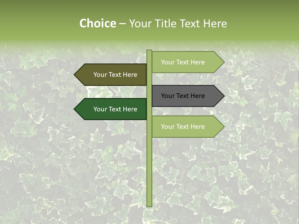 Unity Wall Atmosphere PowerPoint Template