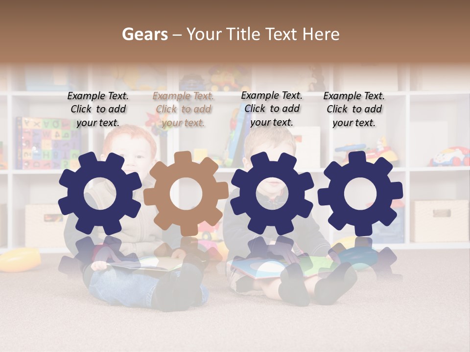 Friend Floor Carpet PowerPoint Template