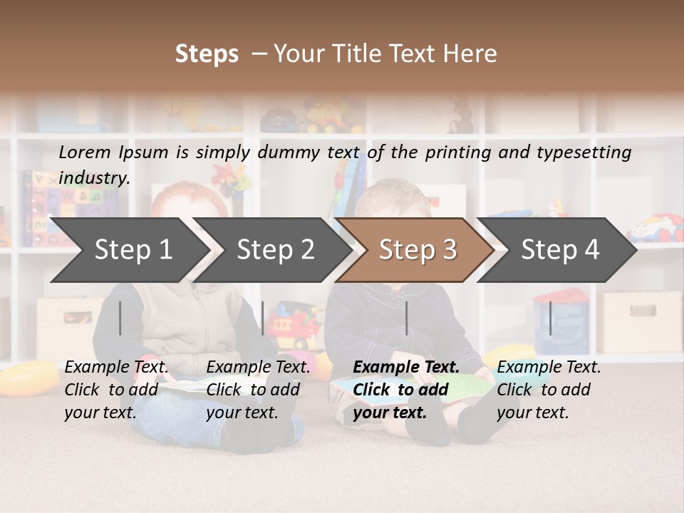 Friend Floor Carpet PowerPoint Template