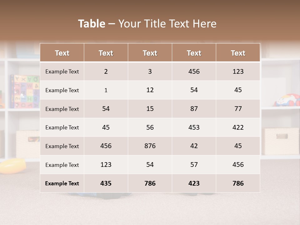 Friend Floor Carpet PowerPoint Template