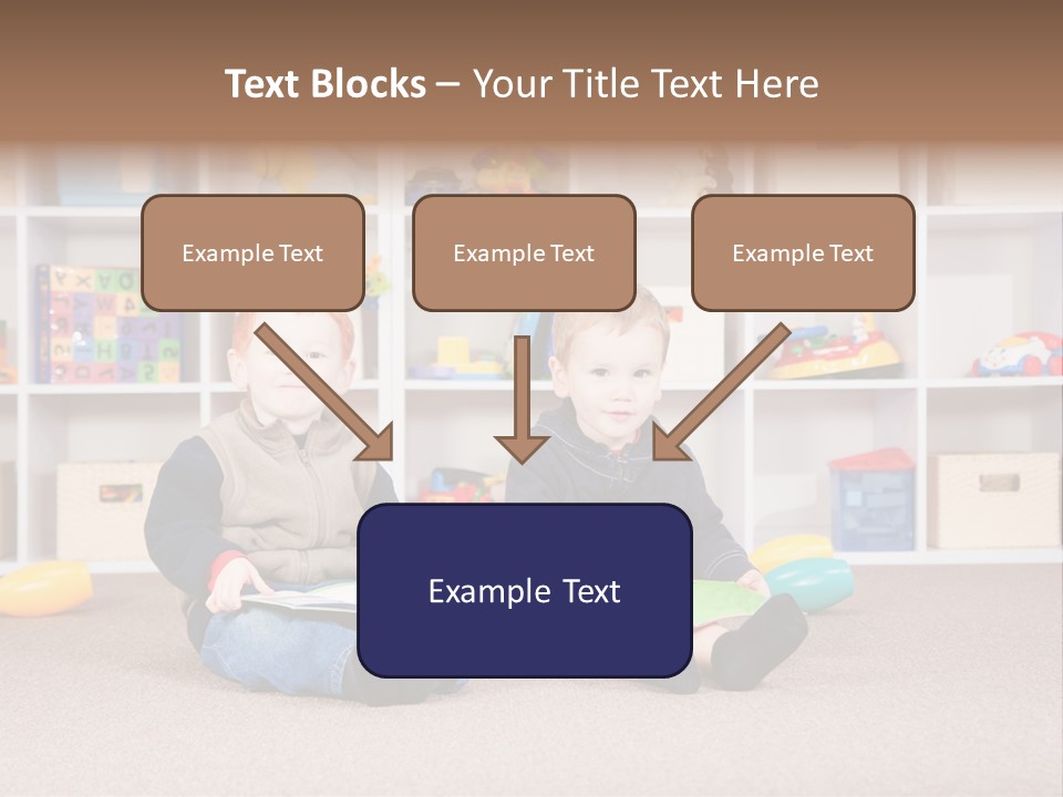 Friend Floor Carpet PowerPoint Template