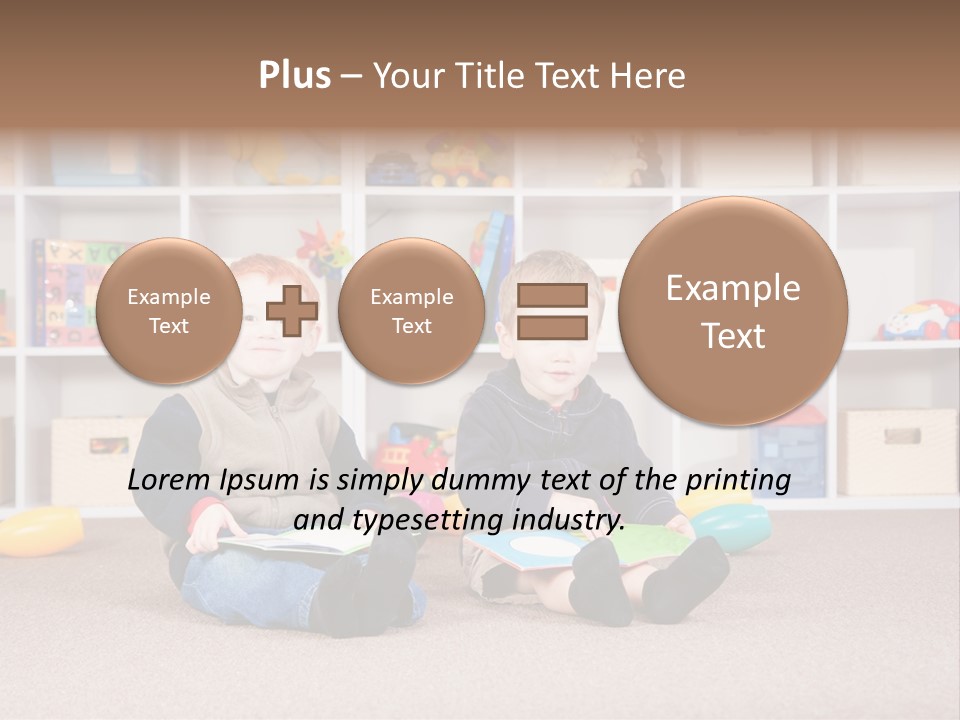 Friend Floor Carpet PowerPoint Template