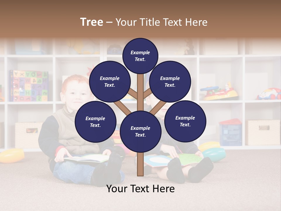 Friend Floor Carpet PowerPoint Template