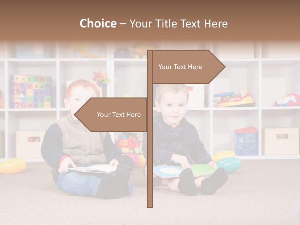 Friend Floor Carpet PowerPoint Template