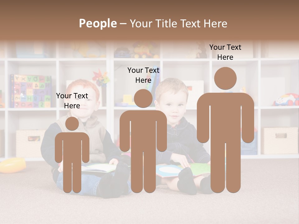 Friend Floor Carpet PowerPoint Template