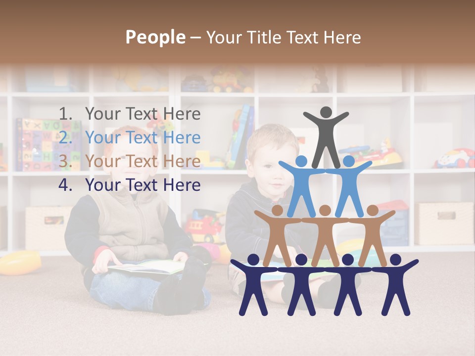 Friend Floor Carpet PowerPoint Template