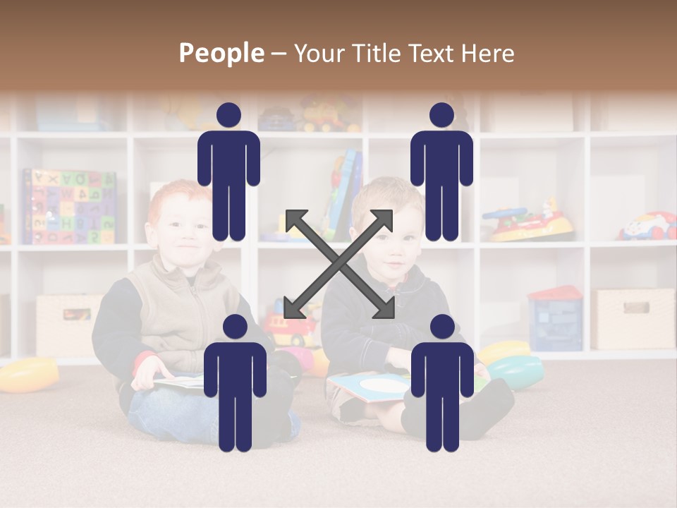 Friend Floor Carpet PowerPoint Template