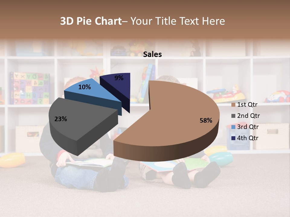 Friend Floor Carpet PowerPoint Template