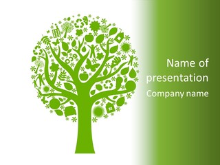 Maple Green Healthy PowerPoint Template