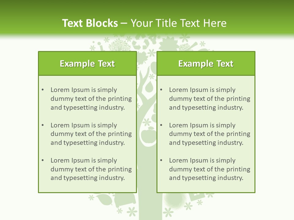 Maple Green Healthy PowerPoint Template