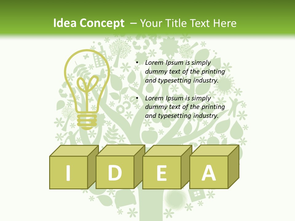 Maple Green Healthy PowerPoint Template