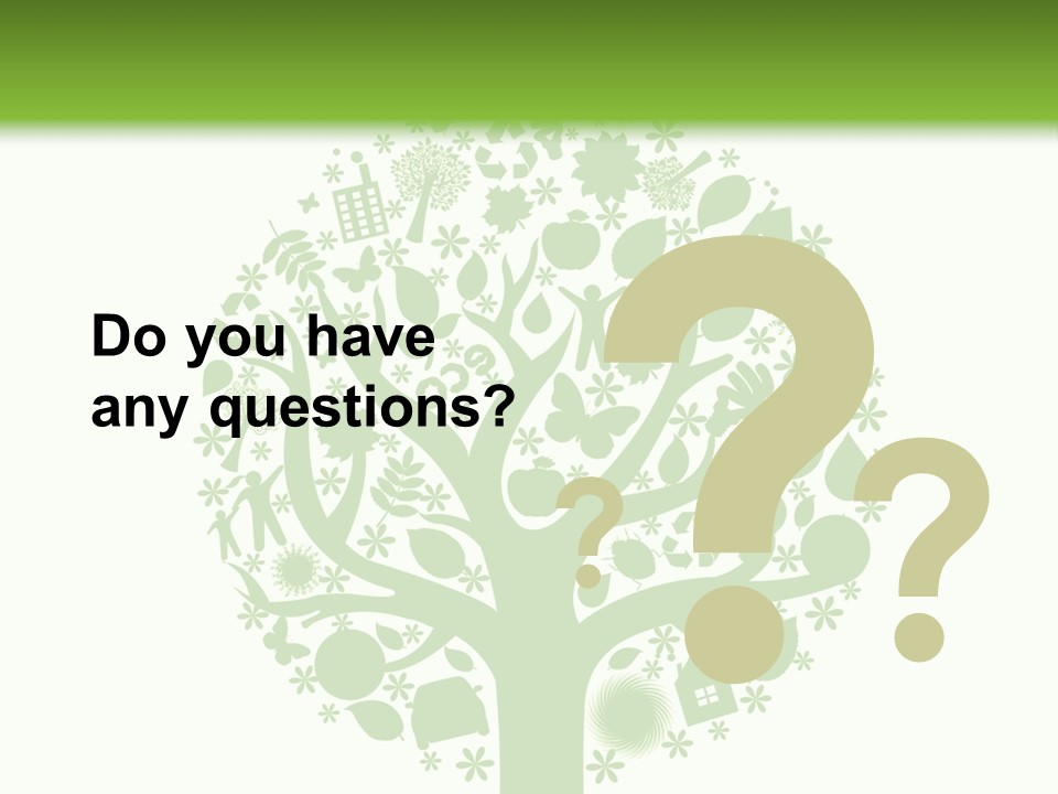 Maple Green Healthy PowerPoint Template